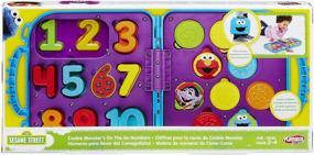 img 3 attached to 🍪 Sesame Street Playskool Cookie Monster's Travel-friendly Numbers