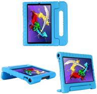 🔵 i-original compatible with lenovo yoga smart tab 10.1 (yt-x705f) inch case - shockproof eva case for kids, lightweight protective cover in blue logo