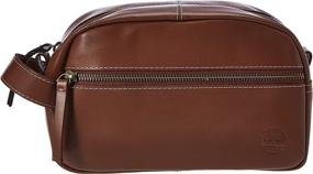 img 4 attached to 🧳 Timberland Nevada Cognac Leather Travel Accessories