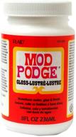 🖌️ mod podge waterbase sealer, glue and finish (8-ounce), cs11201 gloss finish (3 pack) - enhance and protect craft projects logo