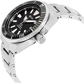 img 3 attached to Seiko Prospex Samurai SRPB51: Stainless Steel Automatic Dive Watch - 200m Water Resistance