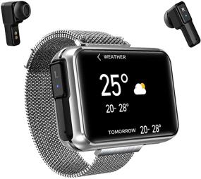 img 4 attached to Wireless Bluetooth Bracelet Smartwatch Wristband