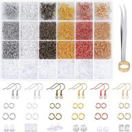 📿 thrive with thrilez 3100pcs earring making kit: boost your jewelry making skills with earring hooks, earring backs, jump rings, tools for earring crafting and restoration logo