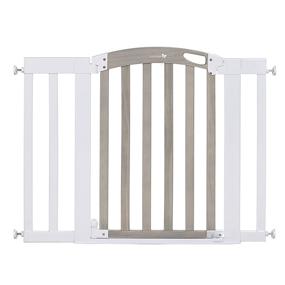 img 4 attached to Summer Infant Chatham Post Safety Gate: Auto-Close & Hold-Open, Grey Wash & White (28.5 - 42 Inch)