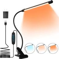 📚 flexible led book light for nighttime bed reading | adjustable brightness, eye-friendly | clip-on reading lamp for books | clamp lights логотип