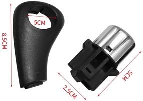 img 2 attached to Shifter Shift Button Repair Kit 54132-SDA-A81 with Shift Knob Button 🔧 & Side Plate - Compatible with 2003-2006 Honda Accord, Replaces 54132-SDA-A81, 54141-SDA-A81, 54133-SDA-A81