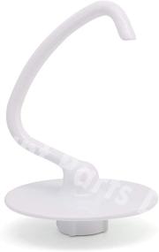 img 3 attached to 🔧 Premium Coated Dough Hook Replacement for Kitchen Aid KSM90 K45 Stand Mixer - Compatible with 4.5 QT Models