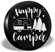 pine tree us camping waterproof dust proof trailer logo