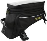 nelson-rigg adventure motorcycle tank bag, designed for optimal fit on honda, yamaha, and kawasaki adventure bikes logo