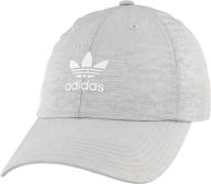 adidas originals relaxed adjustable cap with enhanced shine logo