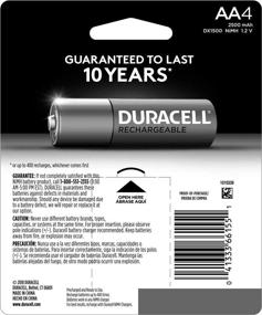 img 1 attached to Аккумуляторы Duracell Rechargeable AA NiMH, MIGNON/HR6/DC1500, 2450 мАч, 8 штук.