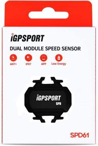 img 1 attached to 🚴 iGPSPORT Bike Speed Sensor - Compatible with iPhone, Android Bike Computers, Smartwatches | ANT+ and Bluetooth Support