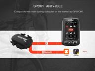 🚴 igpsport bike speed sensor - compatible with iphone, android bike computers, smartwatches | ant+ and bluetooth support логотип