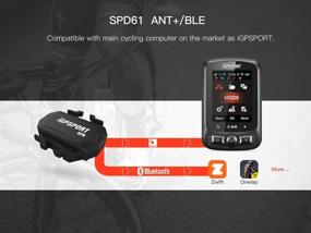 img 3 attached to 🚴 iGPSPORT Bike Speed Sensor - Compatible with iPhone, Android Bike Computers, Smartwatches | ANT+ and Bluetooth Support