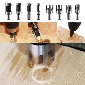 img 1 attached to Tapered 🪚 Straight Woodworking Countersink Cutter