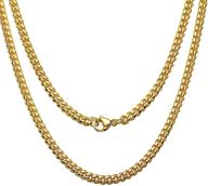 ultimate statement piece: jewelry kingdom 1 gold cuban link chain necklace or bracelet for men - 15mm 18k stainless steel chunky thick heavy miami curb chains - 8-30 inch - perfect valentines jewelry logo