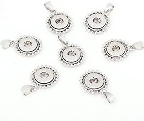 img 3 attached to Ginooars Pendant Interchangeable Making Necklaces Earring Handcraft
