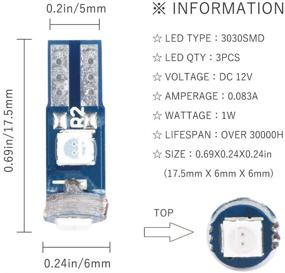 img 3 attached to Dashboard Instrument Conditioning Accessories 10Pcs【1797】 Lights & Lighting Accessories