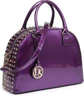 dasein rhinestone handbags shoulder designer logo