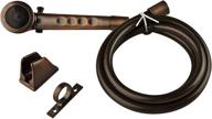 dura faucet df-sa130-orb rv high pressure shower head and 60-inch hose kit - water-saving trickle switch (oil rubbed bronze) logo