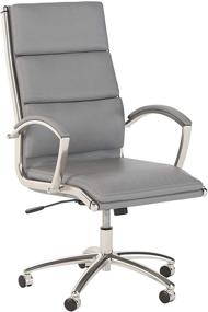 img 4 attached to Bush Business Furniture Leather Executive Furniture for Home Office Furniture