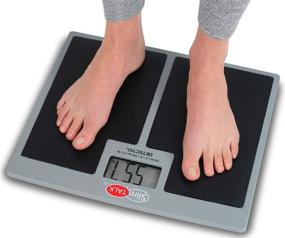 img 1 attached to Detecto SlimTalkXL: Advanced Home Health Talking Scale with 550 lb Capacity