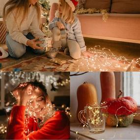 img 3 attached to 🌟 Twinkle Star 20 LED Fairy String Lights - Waterproof Indoor Christmas Party Decoration