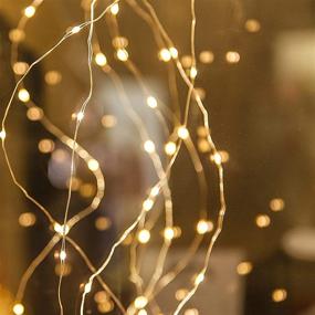 img 2 attached to 🌟 Twinkle Star 20 LED Fairy String Lights - Waterproof Indoor Christmas Party Decoration