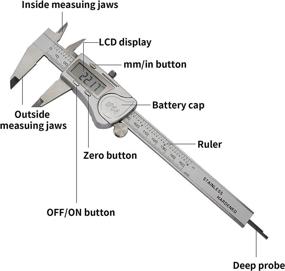 img 3 attached to MEASUREMAN 📏 Waterproof Electronic Micrometer Cover