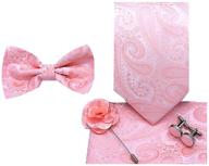 🎁 stylish aqua necktie gift box set - 5pc collection 1010 p logo