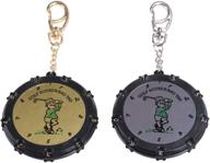 how true 2 pcs golf score stroke counter: keep score easily and accurately with clip keychain логотип