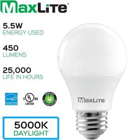 img 3 attached to 💡 Усовершенствованная лампа MaxLite Enclosed Dimmable Daylight: Освещение с эффективностью