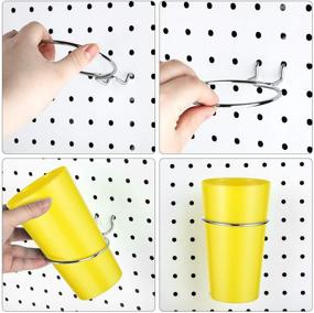 img 2 attached to 🗃️ Organize Your Workspace with 4 Sets of Pegboard Bins and Rings