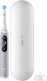 img 4 attached to 🪥 Enhanced Oral-B iO Series 6 Electric Toothbrush with Gray Opal Brush Head