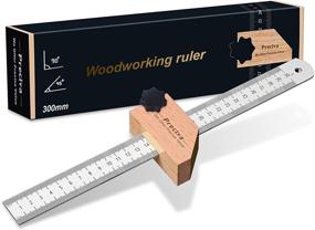img 4 attached to Enhance Your Woodworking Precision with Preciva Woodworking Combination Engineers Measuring Tool