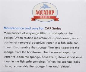 img 1 attached to AquaTop CAF-40 003451 Classic AquaFlow Aquarium Sponge Filter for 40 Gallon tanks