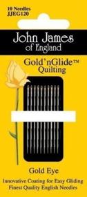 img 1 attached to 💫 Quilting Needles-Size 9: Discover the Superior Quality of John James Gold'n Glide Needles