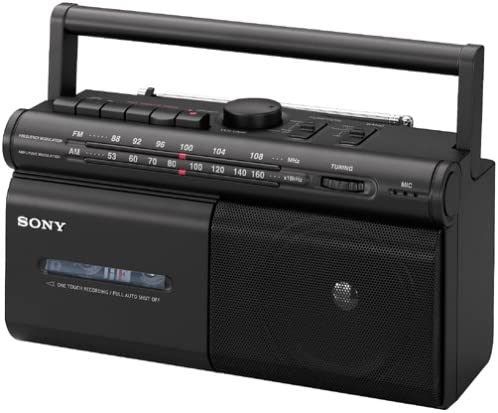 sony cfm 30tw radio cassette recorder 로고