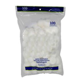 img 2 attached to 💯 Quality Linda Multipurpose 100% Pure Cotton Balls, 600 pcs – Efficient and Versatile