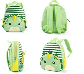 img 3 attached to Ultimate Waterproof Neoprene Schoolbag Backpacks for Preschoolers