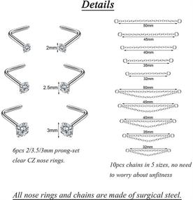 img 3 attached to Rings 2 5Mm Surgical Piercing Jewelry