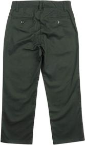 img 1 attached to Leveret Toddler Uniform Cotton Chino Boys' Clothing ~ Pants