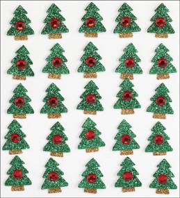 img 2 attached to 🎄 Enhance your holiday decor with Jolee's Boutique Christmas Tree Dimensional Stickers