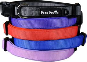 img 4 attached to 🐾 Premium Designer Dog Collars: Top Choice for Small, Medium, and Large Dogs - Peak Pooch