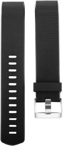 img 2 attached to 📿 10-Pack of GinCoband Bands for Fitbit Charge 2 Fitness Wristband with Secure Metal Clasps