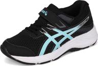 asics unisex contend directoire girls' sneaker - shoes and athletic footwear logo