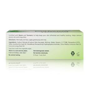 img 3 attached to 🌿 Himalaya Neem & Turmeric Cleansing Bar - Purify and Nourish Skin, 4.41 Oz (125 gm)