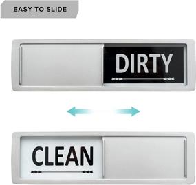 img 2 attached to 🧼 Coomazy Dishwasher Magnet Clean Dirty Sign: No-Scratch Indicator with Super Strong Magnet – Effortless Kitchen Organization for Dishes/Fridge