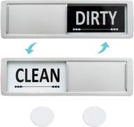 🧼 coomazy dishwasher magnet clean dirty sign: no-scratch indicator with super strong magnet – effortless kitchen organization for dishes/fridge logo