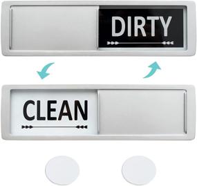 img 4 attached to 🧼 Coomazy Dishwasher Magnet Clean Dirty Sign: No-Scratch Indicator with Super Strong Magnet – Effortless Kitchen Organization for Dishes/Fridge